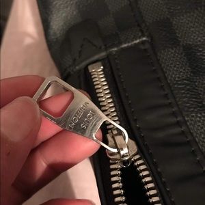 Louis Vuitton’s josh Damier back pack